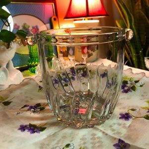 Vintage ice bucket Murano glass
